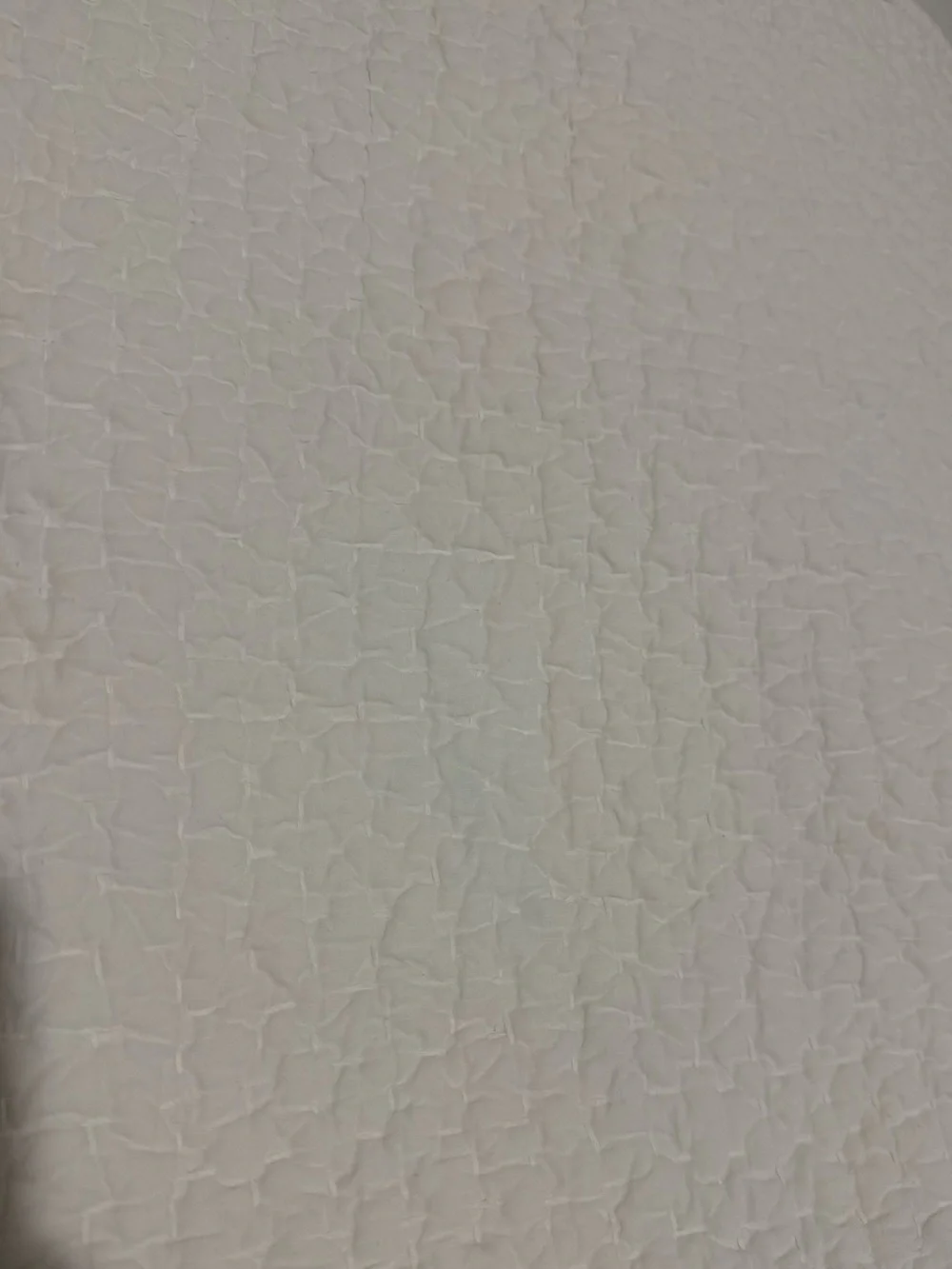 New Organic Cotton Hand Stitched Quilt Set Full/Queen - White MSRP $174
